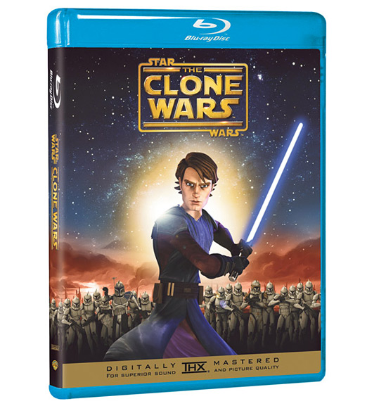 Star Wars The Clone Wars Blu-Ray Disc