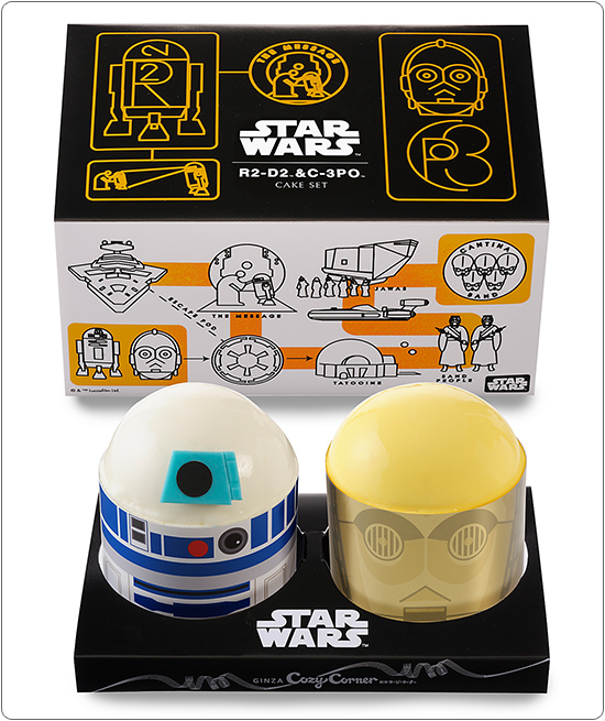 R2-D2 & C-3PO ケーキセット
