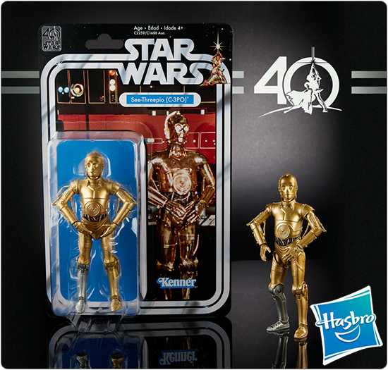スター・ウォーズ ブラックシリーズ 6インチフィギュア 40周年記念 C-3PO