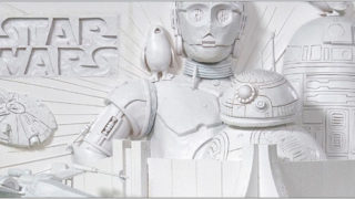 第70回さっぽろ雪まつり スター・ウォーズ大雪像