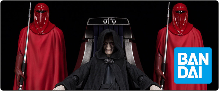 バンダイ S.H.Figuarts パルパティーン皇帝 Death Star II Throne Room Set