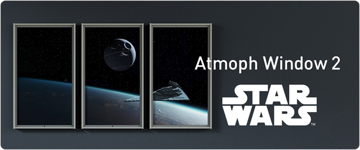 アトモフ Atmoph Window 2 | Star Wars
