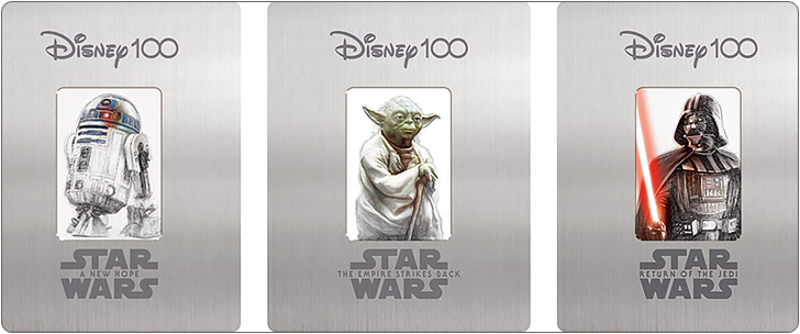スター・ウォーズ エピソード4-6 4K UHD MovieNEX Disney100 スチールブック