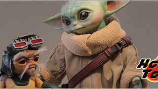 ホットトイズ ライフサイズ・マスターピース スター・ウォーズ／マンダロリアン・アンド・グローグー グローグー / アンゼラ人（ドロイド修理屋）