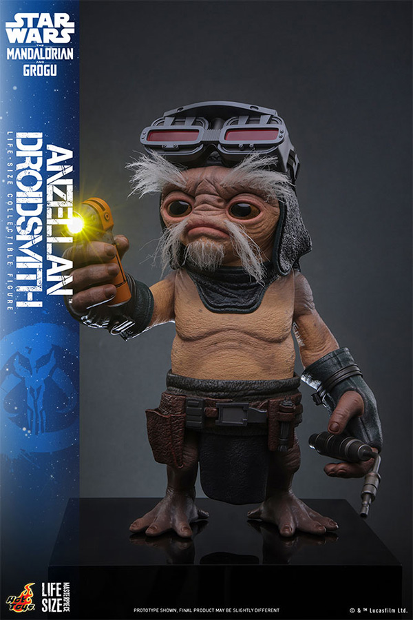 ライフサイズ・マスターピース スター・ウォーズ／マンダロリアン・アンド・グローグー「アンゼラ人（ドロイド修理屋）」