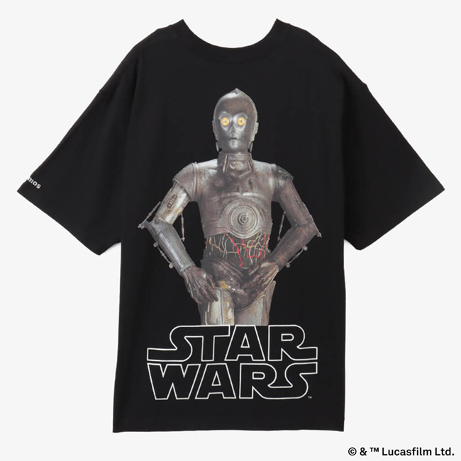 STAR WARS C-3PO&R2-D2 / atmos T-shirt