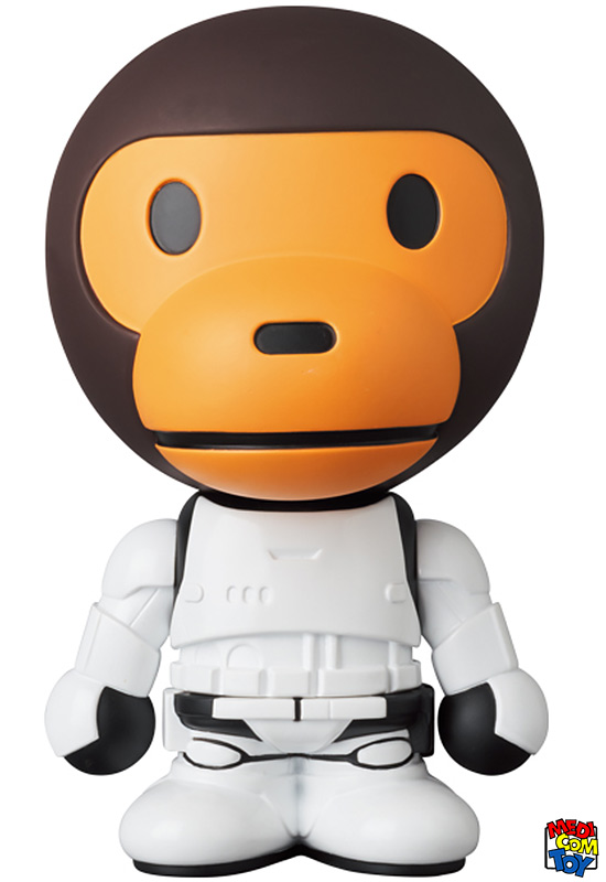 A BATHING APE × STAR WARS VCD BABY MILO FIRST ORDER STORMTROOPER