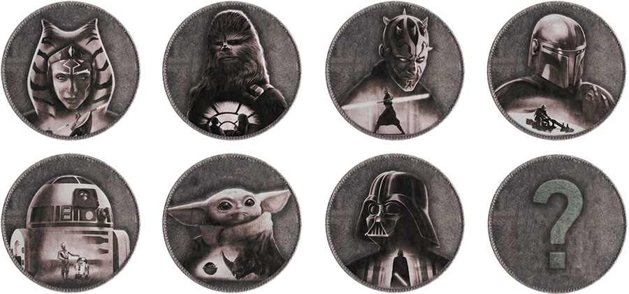 「スター・ウォーズ」デザインのCoke ONスタンプ