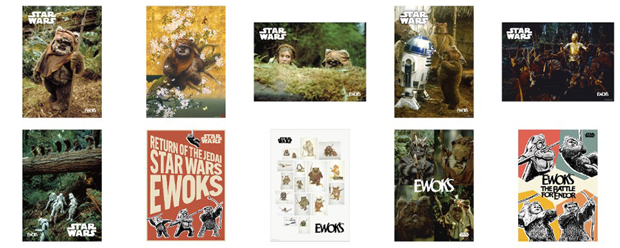 Happyくじ STAR WARS EWOKS COLLECTION