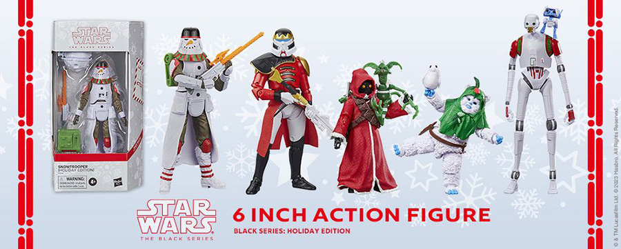 ハズブロ スター・ウォーズ BLACKシリーズ 6インチ・アクションフィギュア クリスマス・エディション