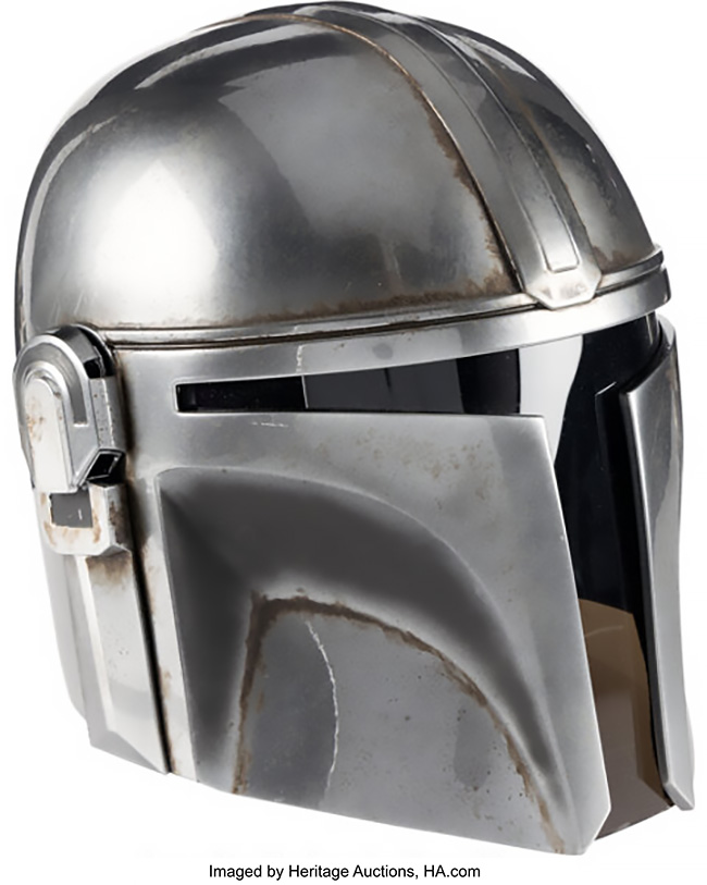 「マンダロリアン」（ルーカスフィルム社、2019年～現在）接写撮影用 マンダロリアン・ヘルメット