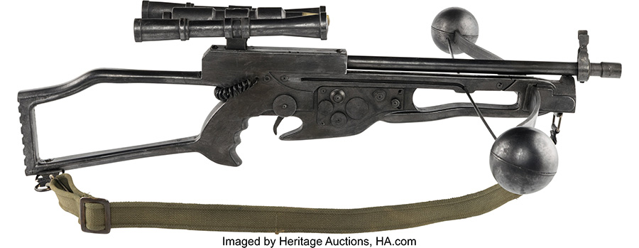 「スター・ウォーズ／フォースの覚醒」（ウォルト・ディズニー、2015年）ピーター・メイヒュー／ヨーナス・スオタモ演じる「チューバッカ」使用 スタント用ボウキャスター