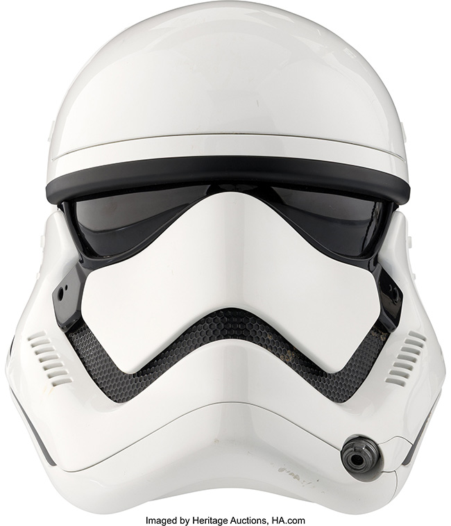 「スター・ウォーズ／フォースの覚醒」（ウォルト・ディズニー、2015年）ファースト・オーダー ストームトルーパー ヘルメット