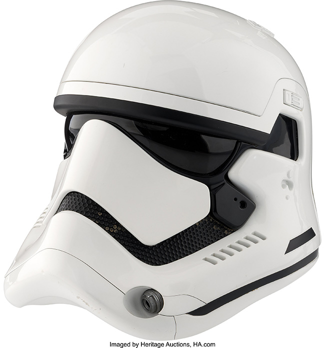 「スター・ウォーズ／フォースの覚醒」（ウォルト・ディズニー、2015年）ファースト・オーダー ストームトルーパー ヘルメット