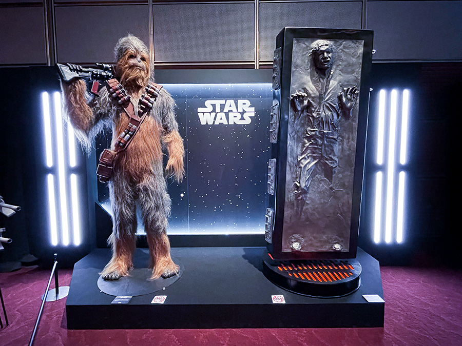 等身大スタチュー ハン・ソロ、チューバッカ