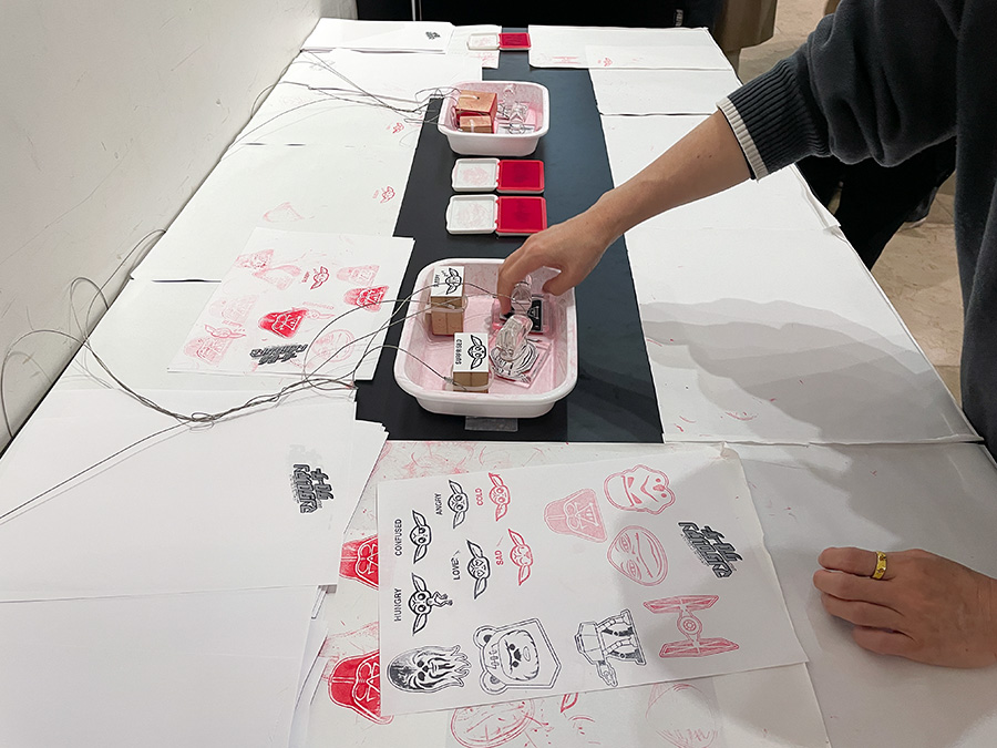 スタンプコーナー