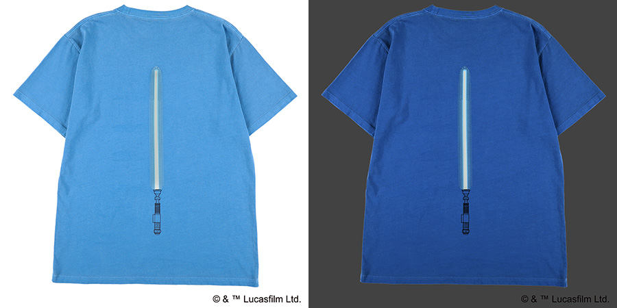 STAR WARSライトセーバーBOX入り 蓄光Tシャツ（4サイズ展開）オビワン