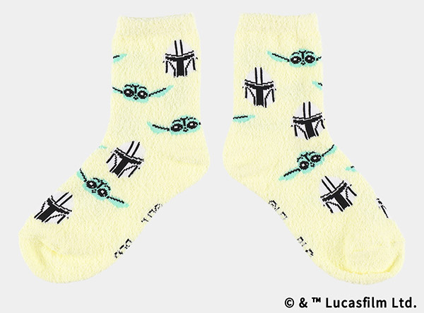 STAR WARS GROGU CUTEST IN THE GALAXY もこもこソックス
