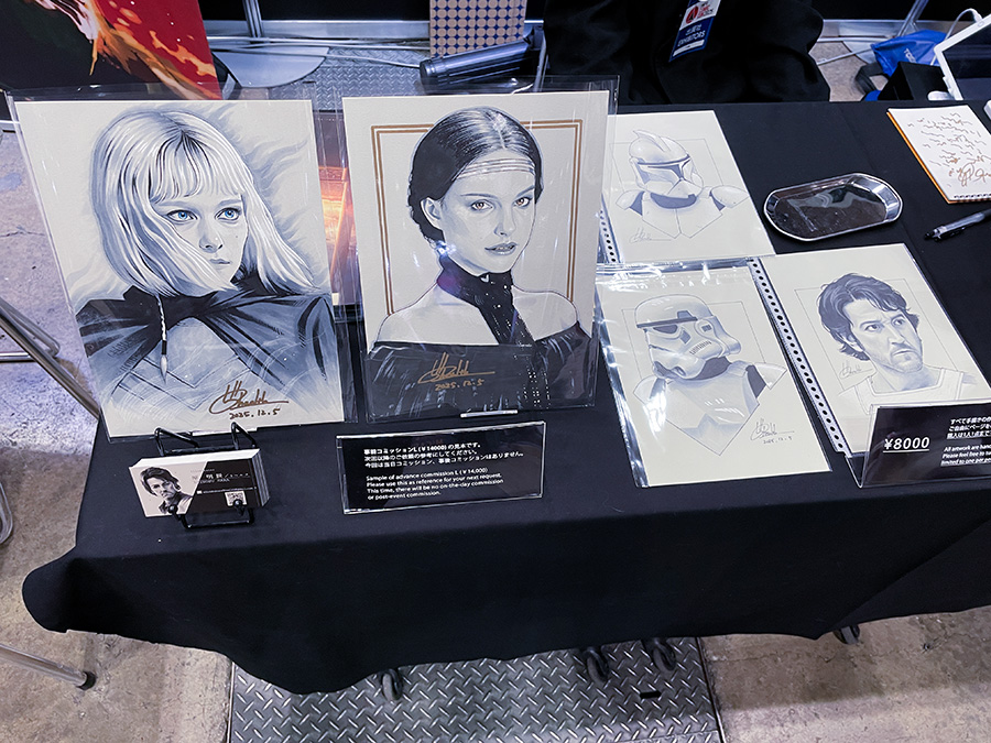 原明辰/5ヘルス 事前抽選コミッションアートとB5原画