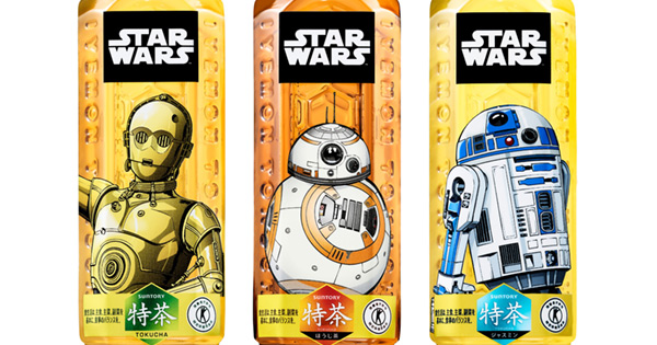 サントリー 特茶 スター・ウォーズデザイン ラベル | ジャパン スター