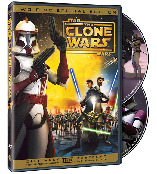 Star Wars The Clone Wars Target 2-Disc DVD