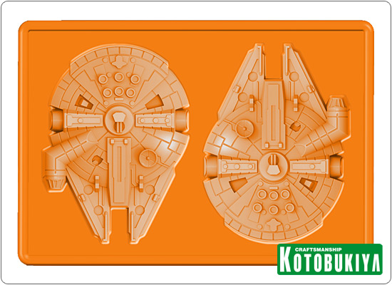 コトブキヤ スター・ウォーズ シリコンアイストレー ミレニアム・ファルコン