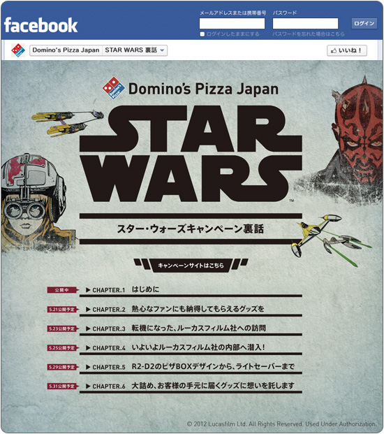 ドミノ・ピザ スター・ウォーズ キャンペーン 舞台裏