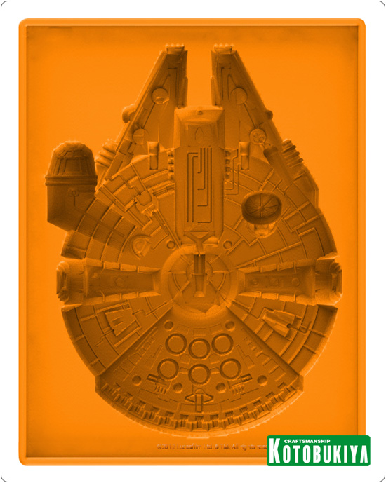 コトブキヤ スター・ウォーズ シリコンアイストレー ミレニアム・ファルコン DX