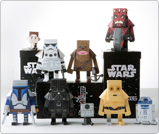 スター・ウォーズ コラボペーパートイ