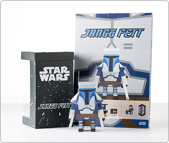 スター・ウォーズ コラボペーパートイ ジャンゴ・フェット