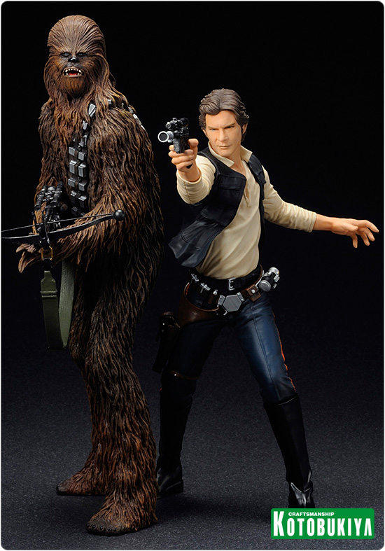 コトブキヤ ARTFX+ ハン・ソロ & チューバッカ
