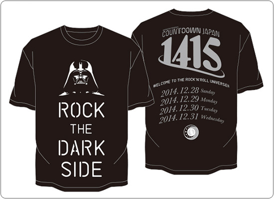 COUNTDOWN JAPAN 14/15 STAR WARS スペシャルTシャツ ダース・ベイダー
