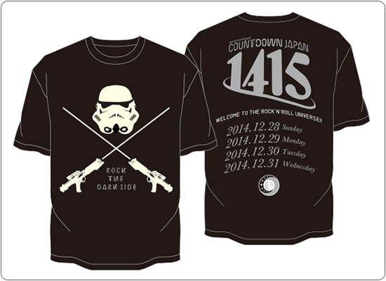 COUNTDOWN JAPAN 14/15 STAR WARS スペシャルTシャツ ストームトルーパー