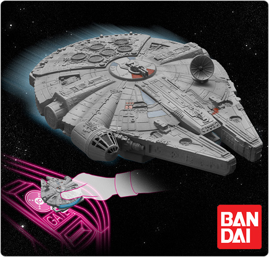 スター・ウォーズ クレイジーケースタッチ ミレニアム・ファルコン