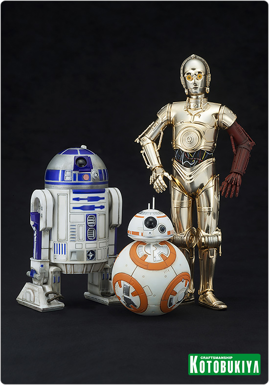 コトブキヤ ARTFX＋ R2-D2 & C-3PO with BB-8