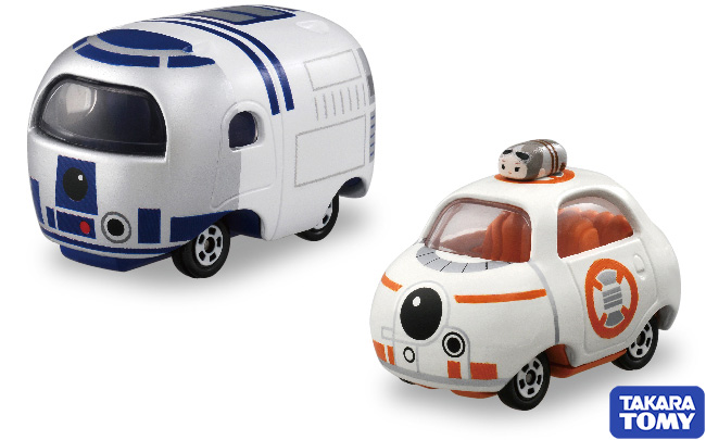 スター・ウォーズ スター・カーズ ツムツム BB-8 & R2-D2